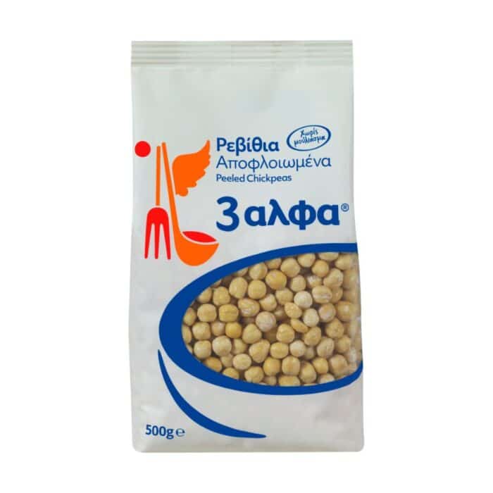 Revithia Peeled Chickpeas 500G (3Alfa)