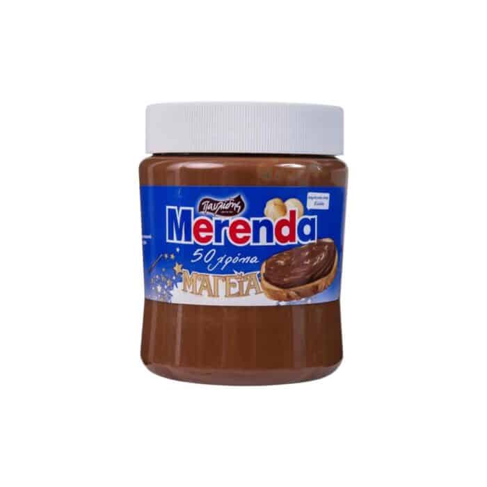 Merenda Pâte à tartiner au praliné et aux noisettes 360G