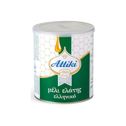 attiki fir honey 1kg in metal tin