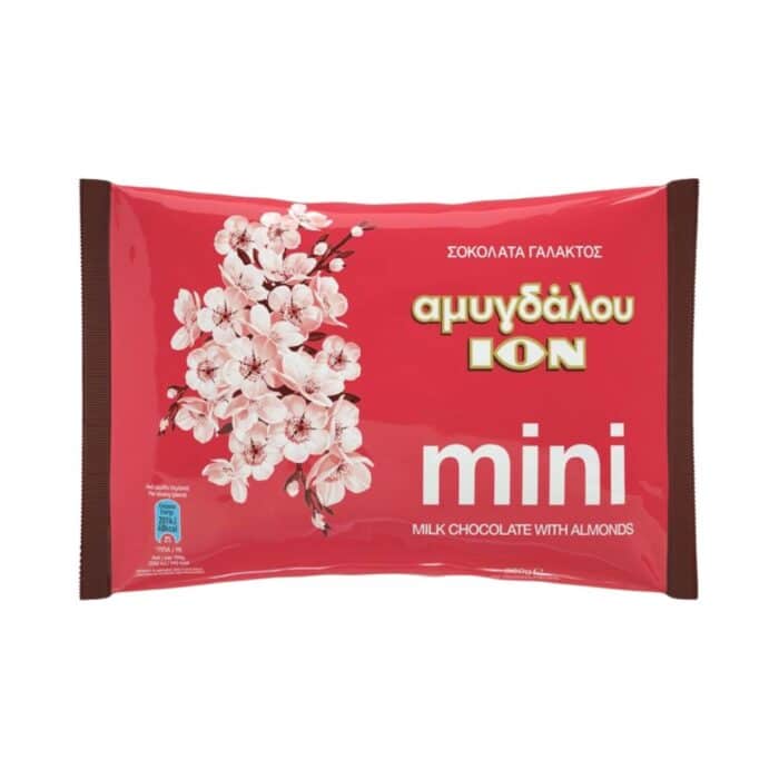 ion mini chocolate with almonds