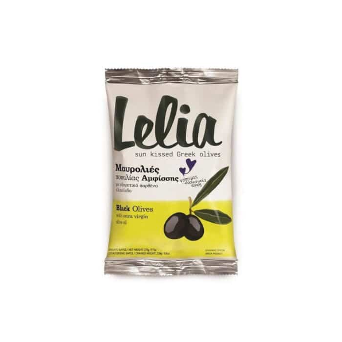 Paquet d'olives noires Lelia