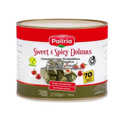 can of paliria sweet and spicy domlas