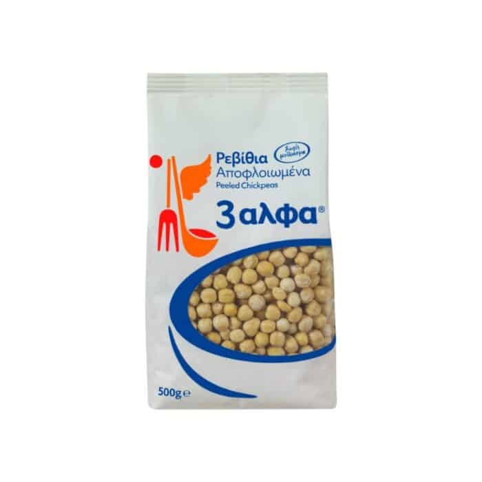 peeled chickpeas