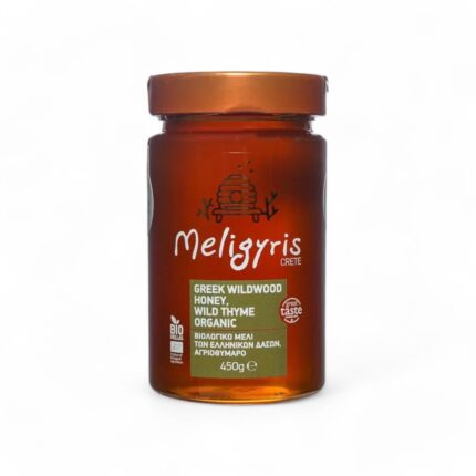 Miel de Thym des Bois et Sauvage Bio (Meligyris) 450g