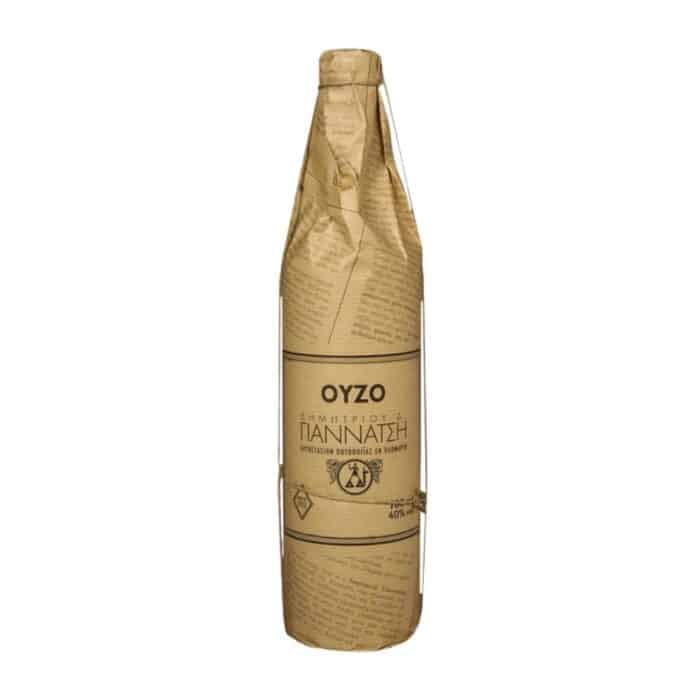 ouzo giannatsi from plomari retro