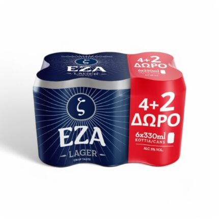 EZA Beer Lager 330ml x 6