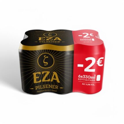 EZA Beer Pilsener 330ml x 6