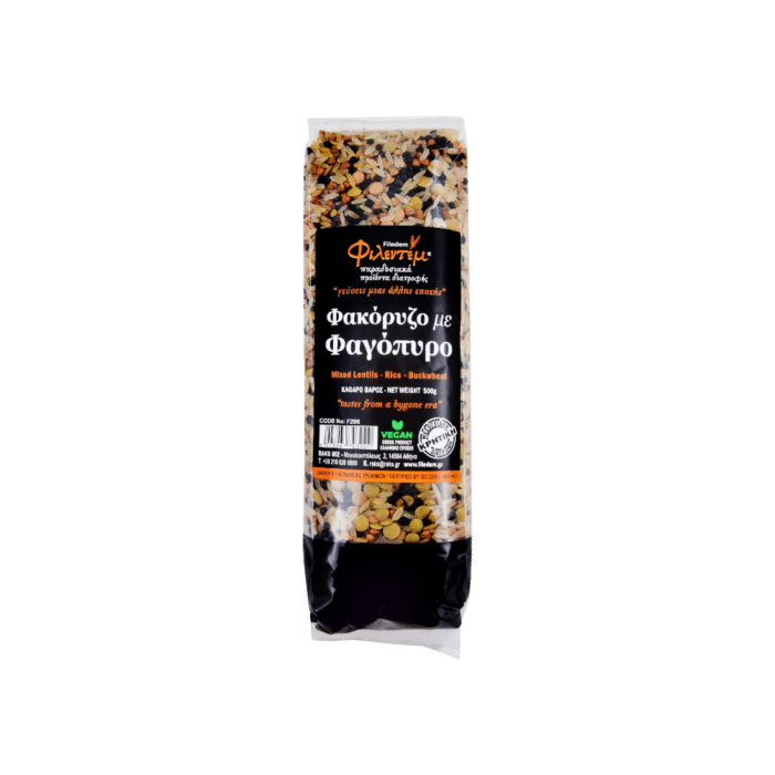 Lentils and Rice with Buckwheat 500g (Filedem)