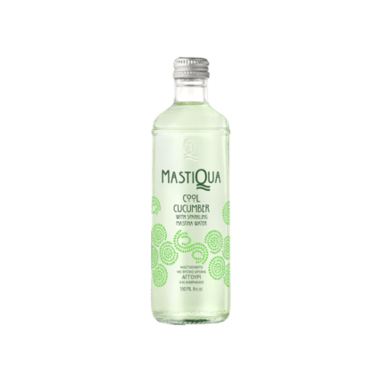 Mastiha Sparkling Water Cucumber Flavor 330ml (Mastiqua)