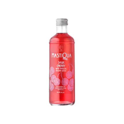 Mastiha Sparkling Water Greek Sour Cherry 330ml (Mastiqua)