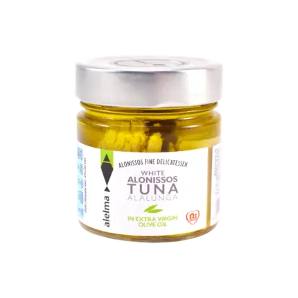 white tuna alonissos in extra virgin olive oil