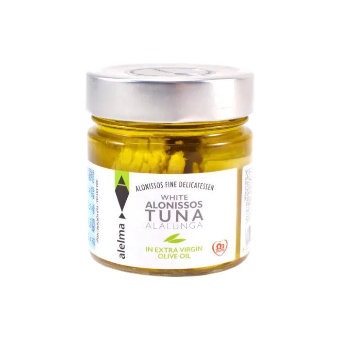 white tuna alonissos in extra virgin olive oil