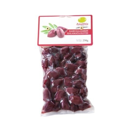 Olives Kalamon sous vide d’Amalthia