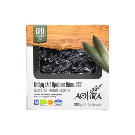 Packshot Olives Throumpa Bio