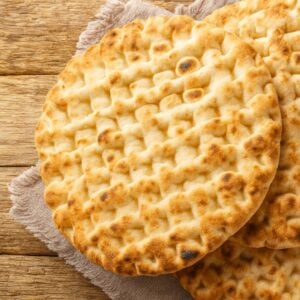 greek pita bread for souvlaki and gyros