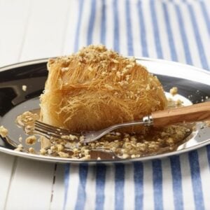 greek kataifi sweet pastry