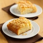 Gâteau syrop grec samali avec semoule et mastiha