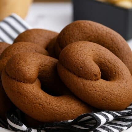 some crunchy greek moustokouloura cookies
