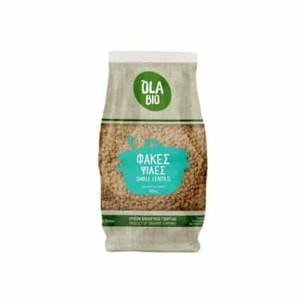 Organic Greek Small Lentils (Fakes) 500g