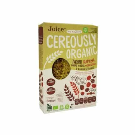 Organic Tahini Cereals with Walnuts & Cinnamon 350g